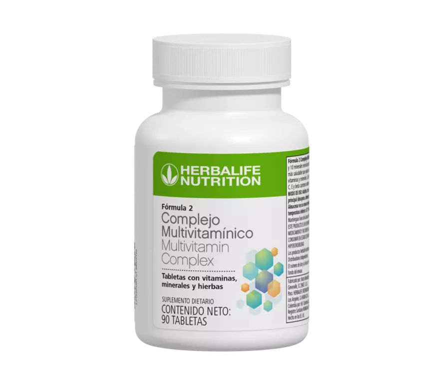 Fórmula 2 Complejo Multivitamínico - Dave Suplementos